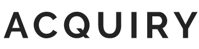 Acquiry Logo Dark on Light