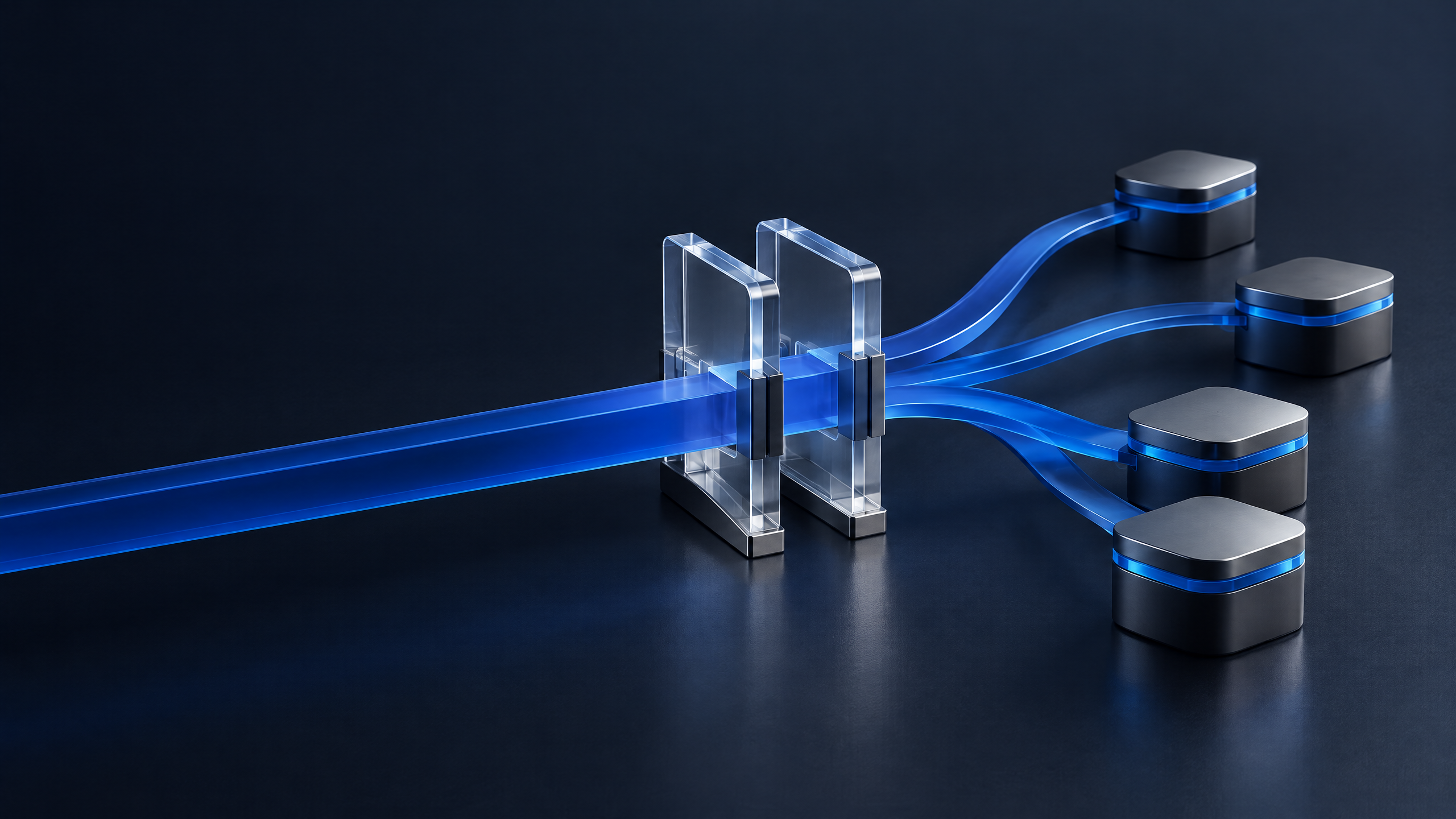 Abstract editorial illustration of a regulated Canadian iGaming operating pathway