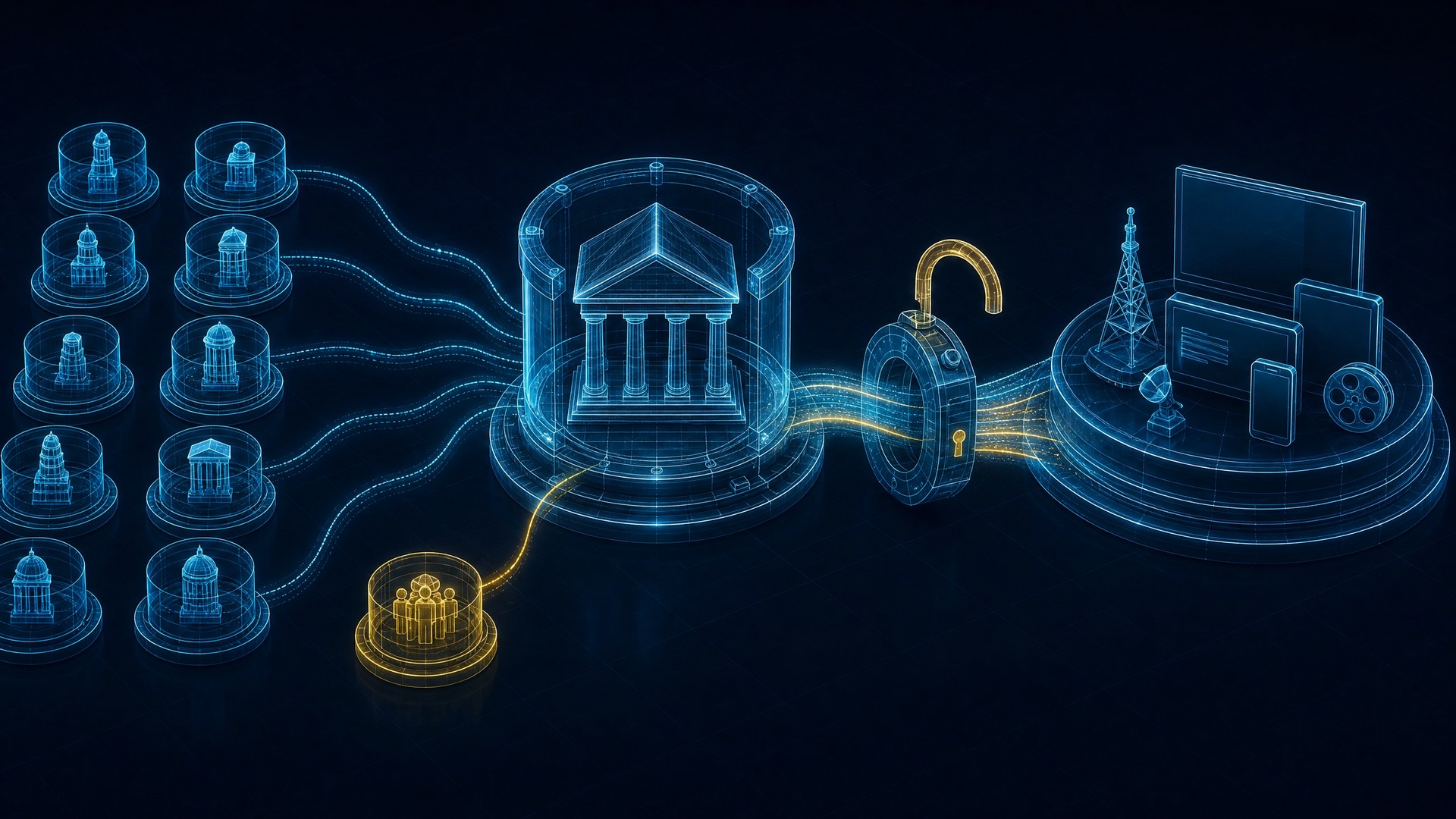 Paramount Skydance and Warner Bros. Discovery settlement architecture linking twelve state attorneys general, the Writers Guild and a court-controlled closing gate