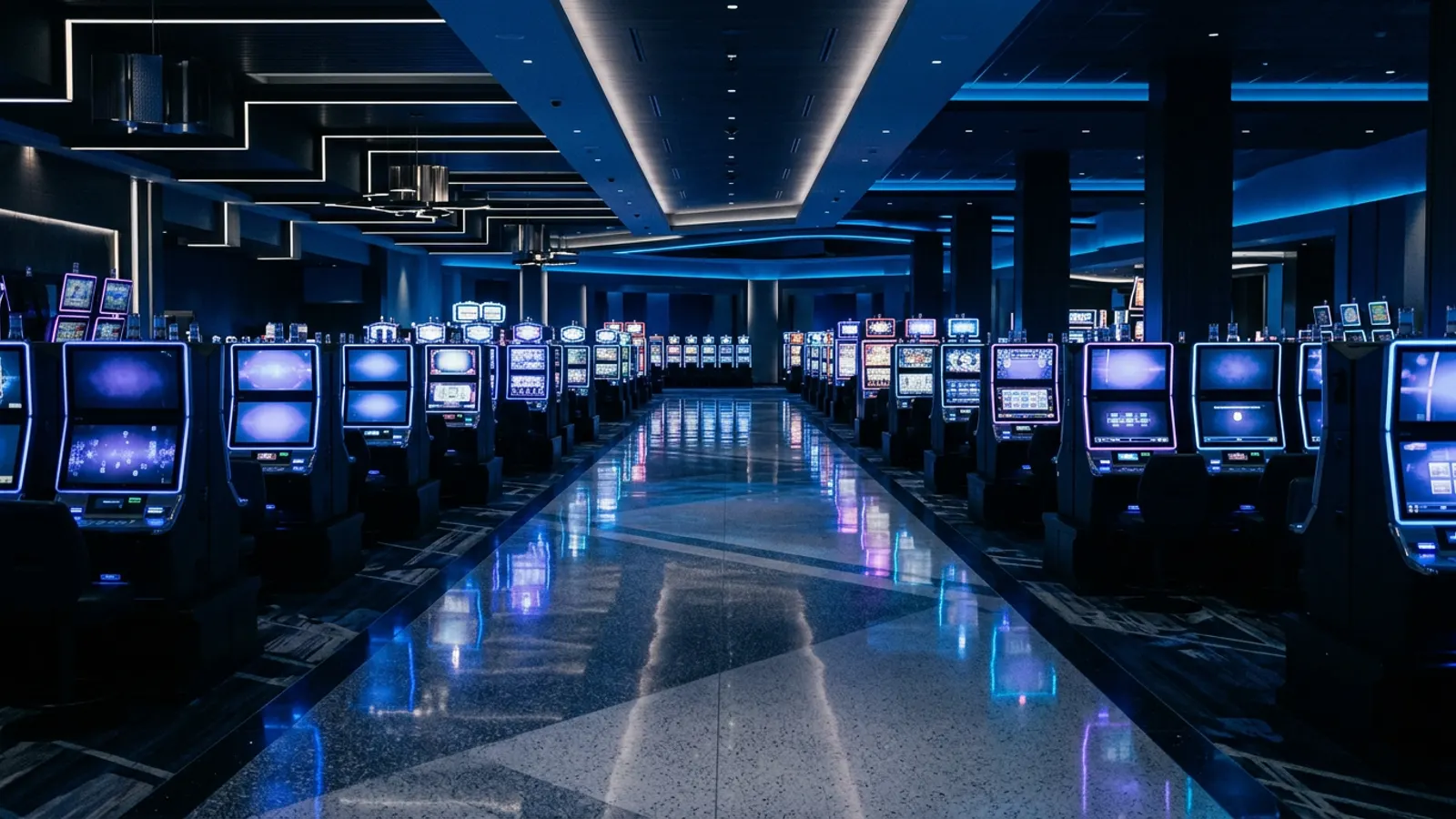 Roulette wheel and stacked casino chips under warm low light