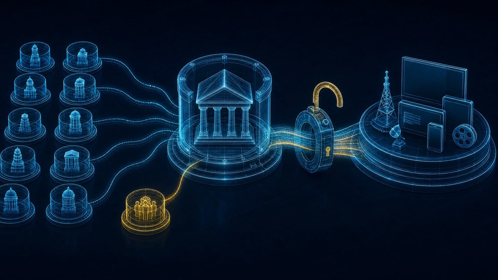 Paramount Skydance and Warner Bros. Discovery settlement architecture linking twelve state attorneys general, the Writers Guild and a court-controlled closing gate